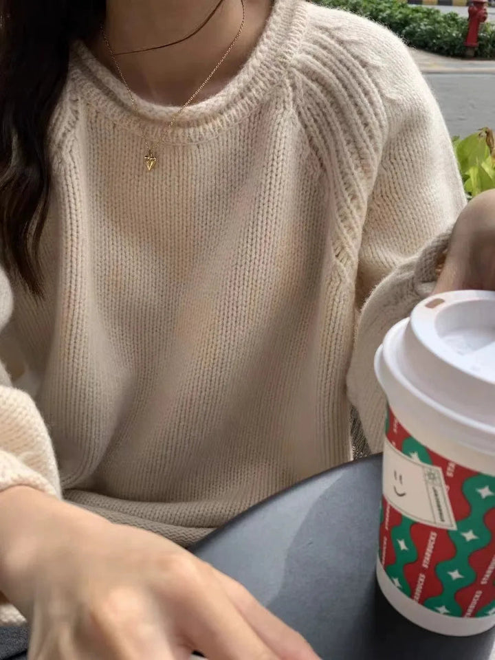 Drune | Cozy oversized knit sweater for casual comfort