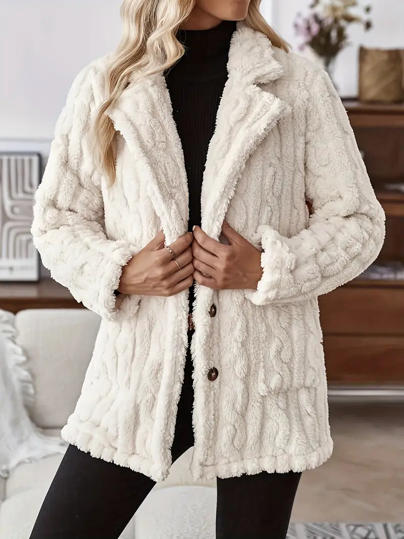 Drune | Weiche Bequeme Damenjacke mit Langen Ärmeln