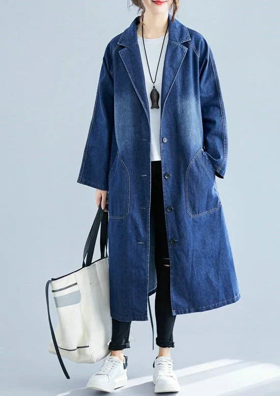 Drune | Denim-Trenchcoat