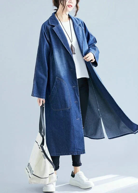 Drune | Denim-Trenchcoat
