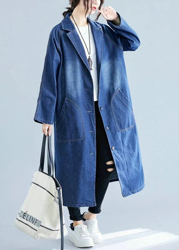 Drune | Denim-Trenchcoat