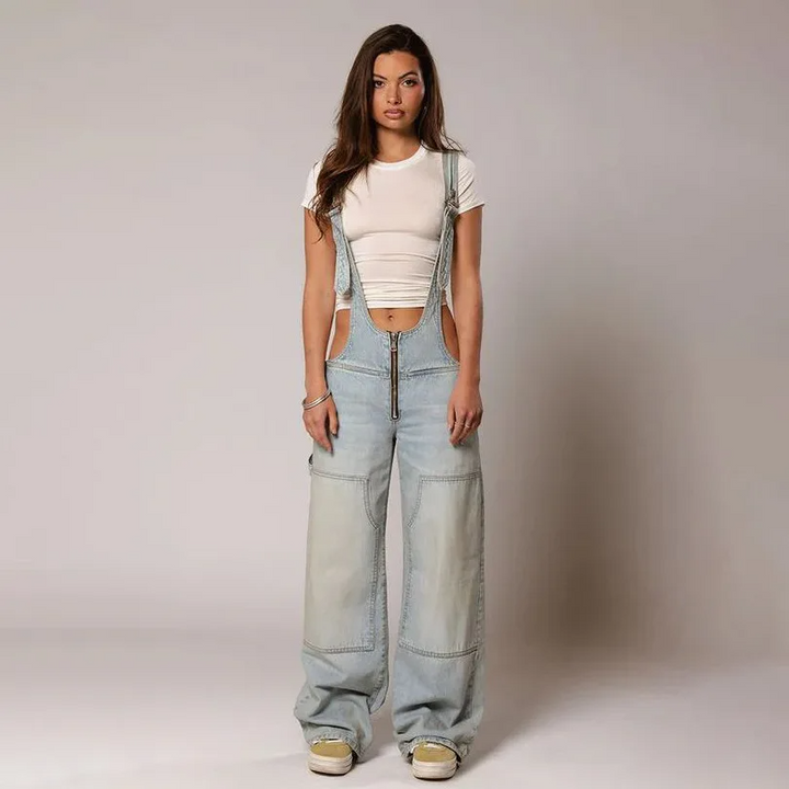 Drune | Tiefende Jeans Overalls