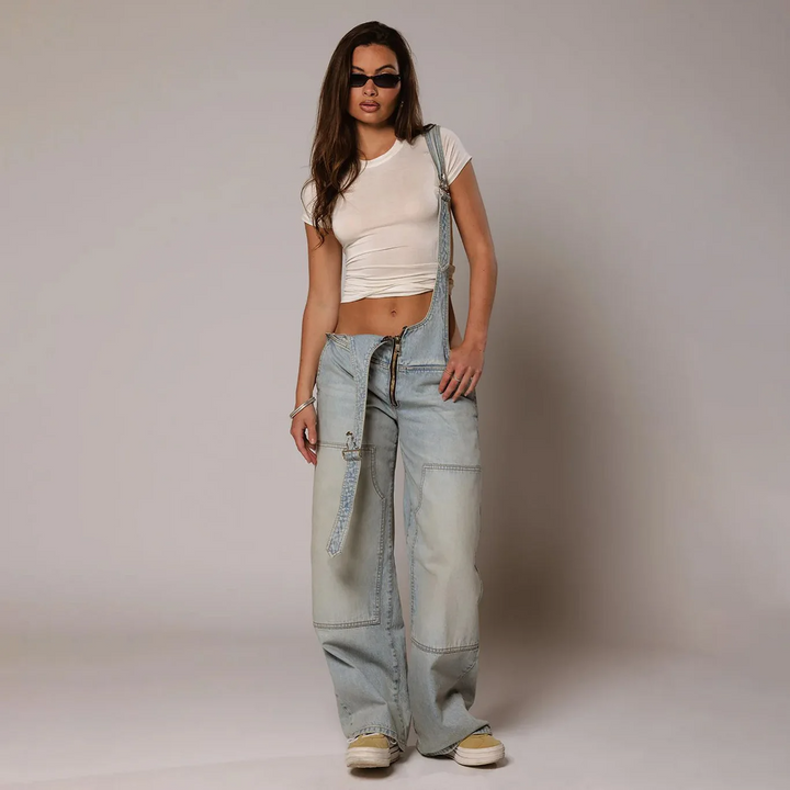 Drune | Tiefende Jeans Overalls