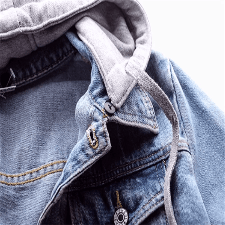 Drune | Jack Damen Jeansjacke Klassisches Design & Vielseitiges Design