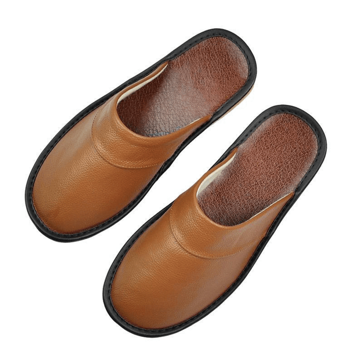 Drune | Luxus Herren Hausschuhe Slipper