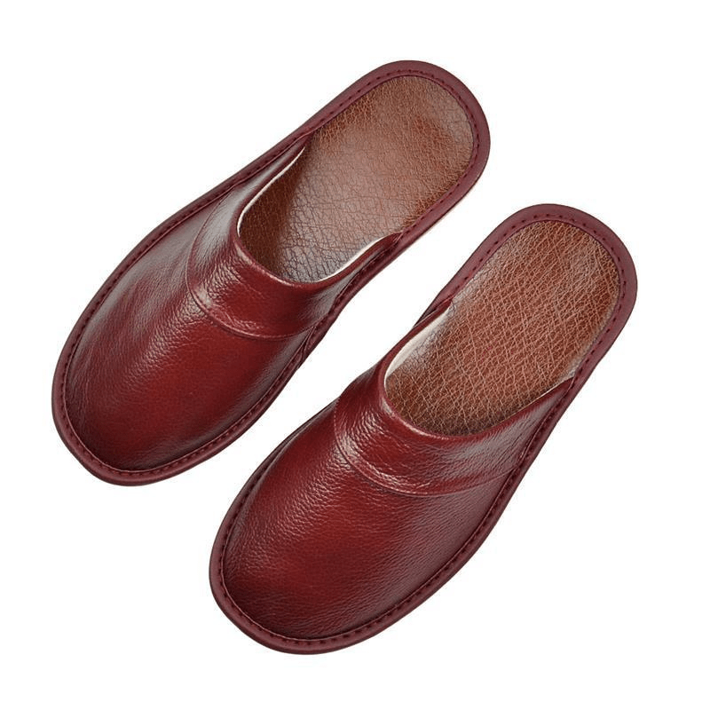 Drune | Luxus Herren Hausschuhe Slipper