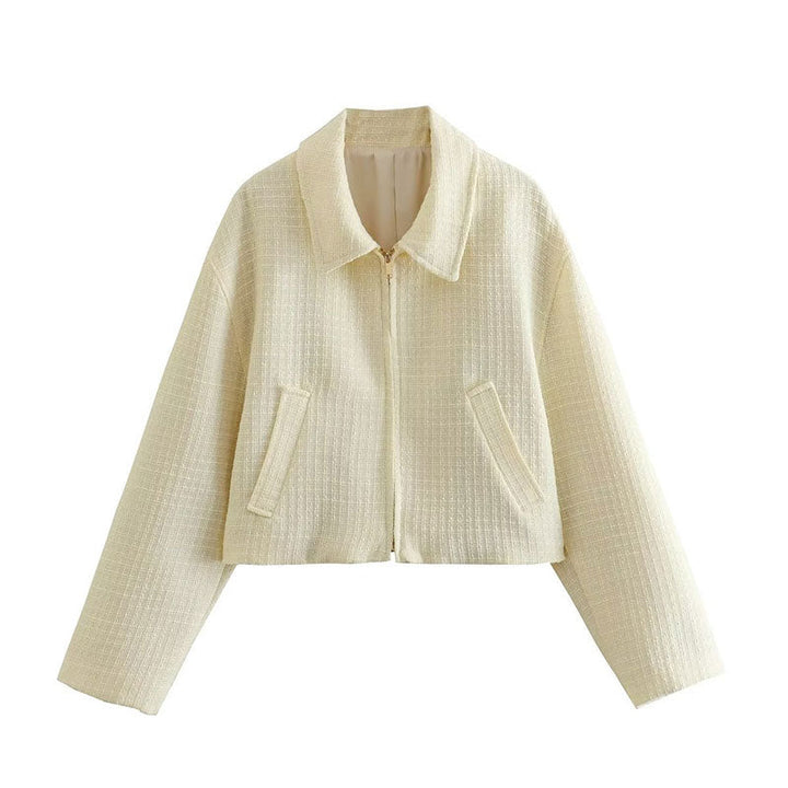 Drune | Kurze Tweedjacke Herbst Chic
