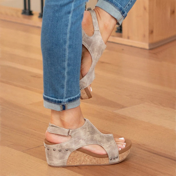 Drune | Bequeme Leder-Sandalen für den Sommer