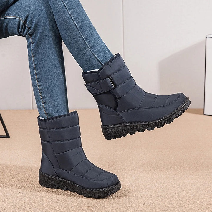 Drune Dicker Plüsch Winter Stiefel