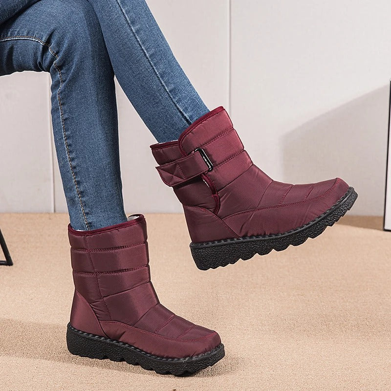 Drune Dicker Plüsch Winter Stiefel