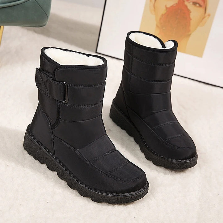 Drune Dicker Plüsch Winter Stiefel