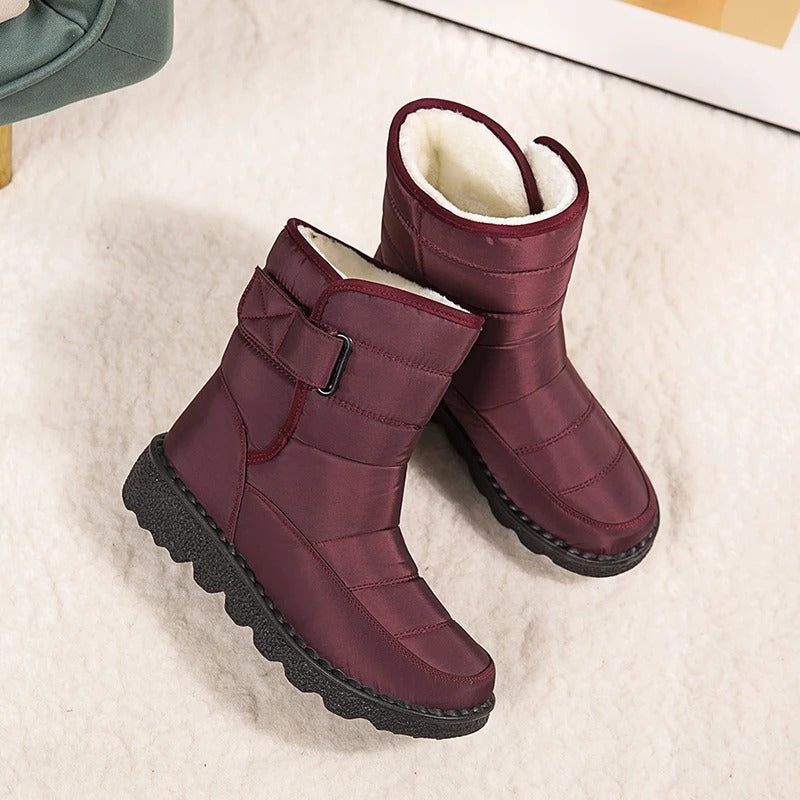 Drune Dicker Plüsch Winter Stiefel