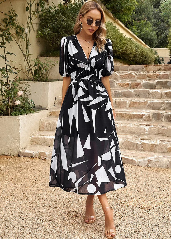 Drune | Elegantes Midikleid Für Damen Mit Stil