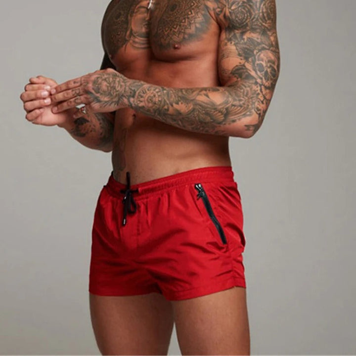 Drune | Badeshorts Schnell trocknende kurze Shorts mit Stretch für Herren