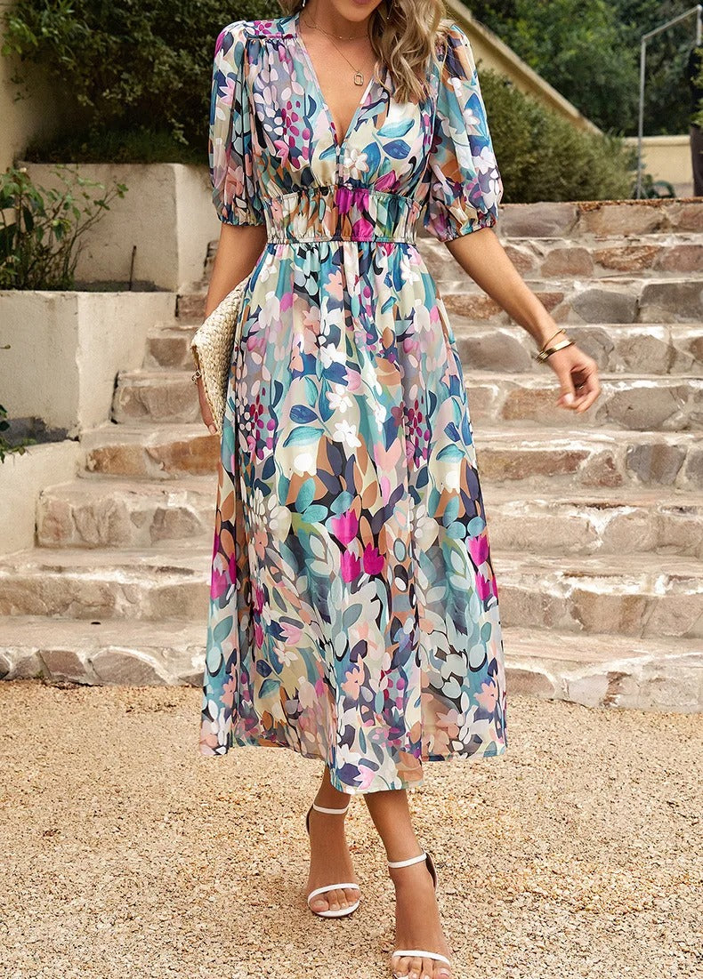 Drune | Elegantes Midikleid Für Damen Mit Stil