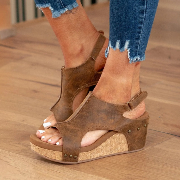 Drune | Bequeme Leder-Sandalen für den Sommer