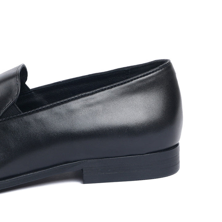 Drune | Klassische Leder Slipper Für Herren Stilvoll & Bequem