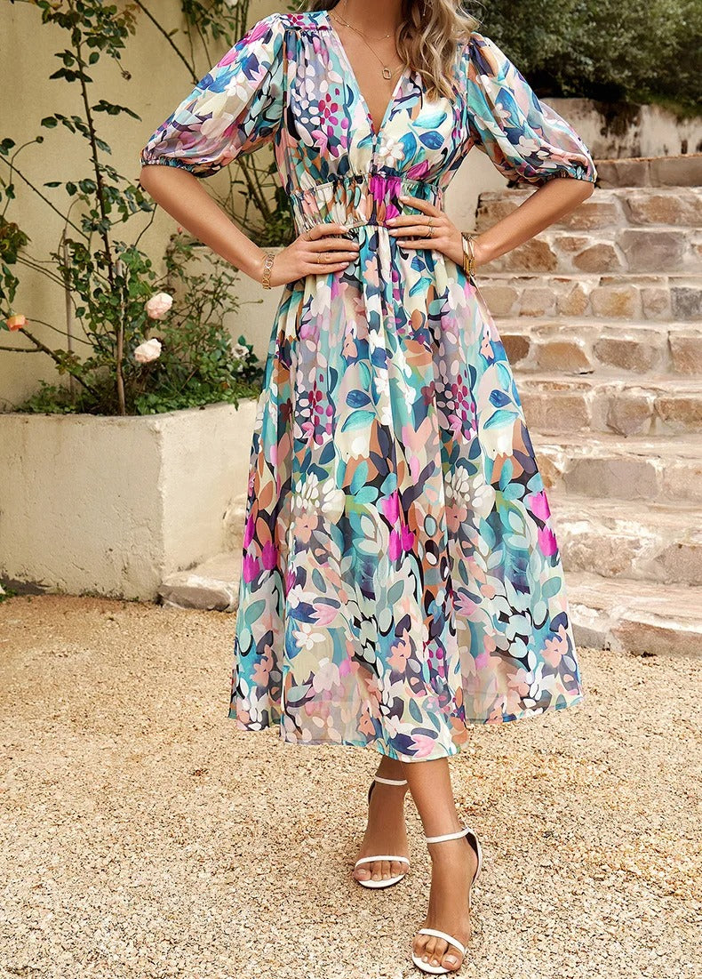Drune | Elegantes Midikleid Für Damen Mit Stil