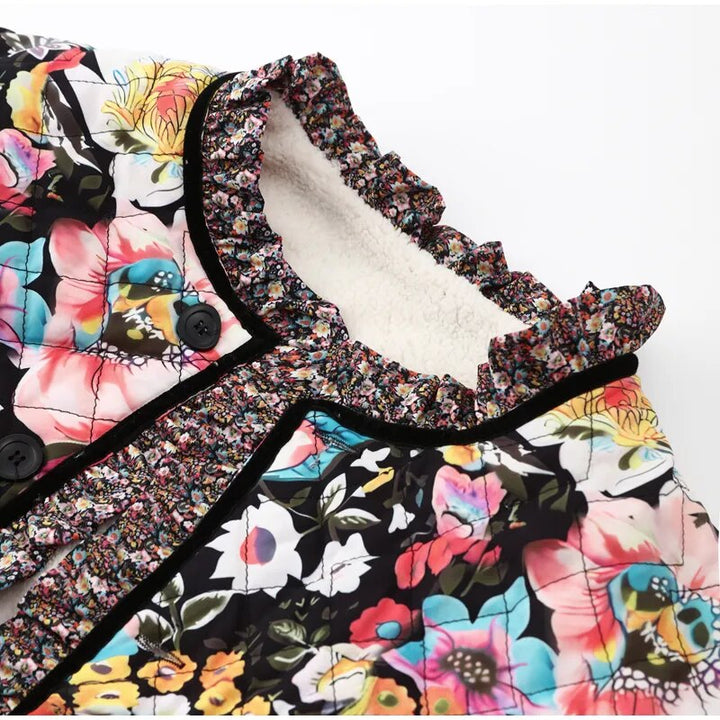 Drune | Jacke mit Blumendruck