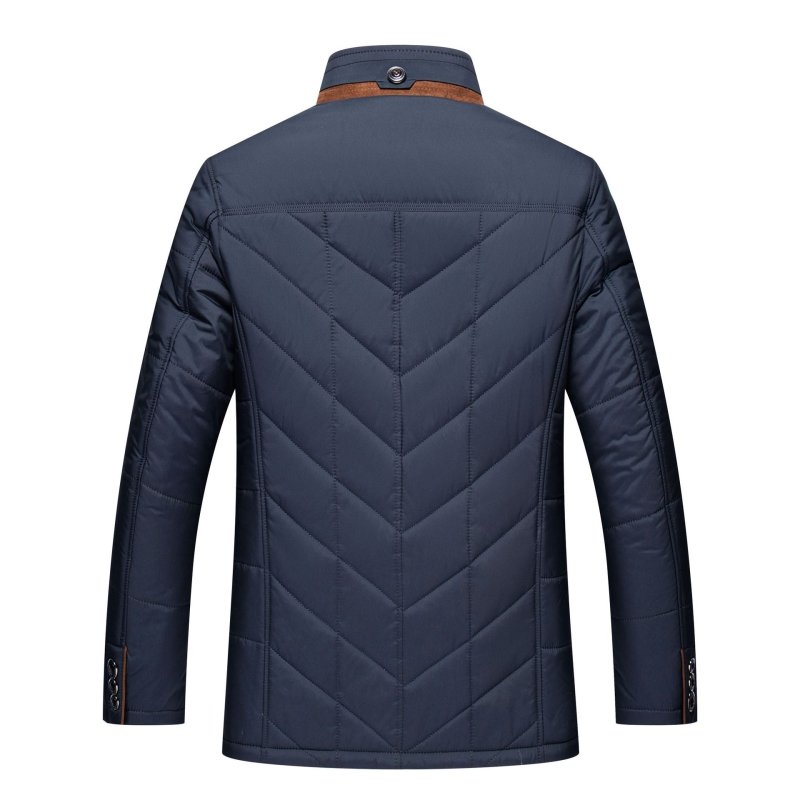 Drune | Herrenjacke – Hoher Kragen und gesteppter