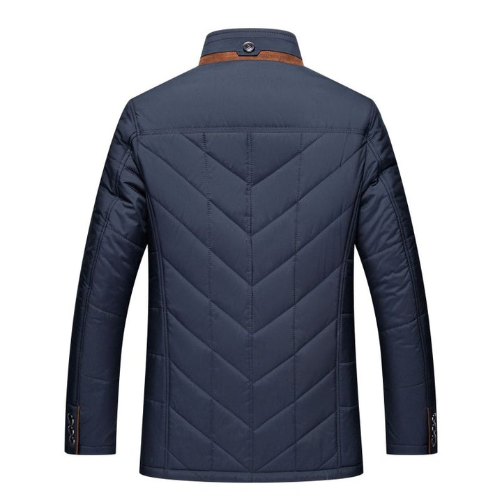 Drune | Herrenjacke – Hoher Kragen und gesteppter
