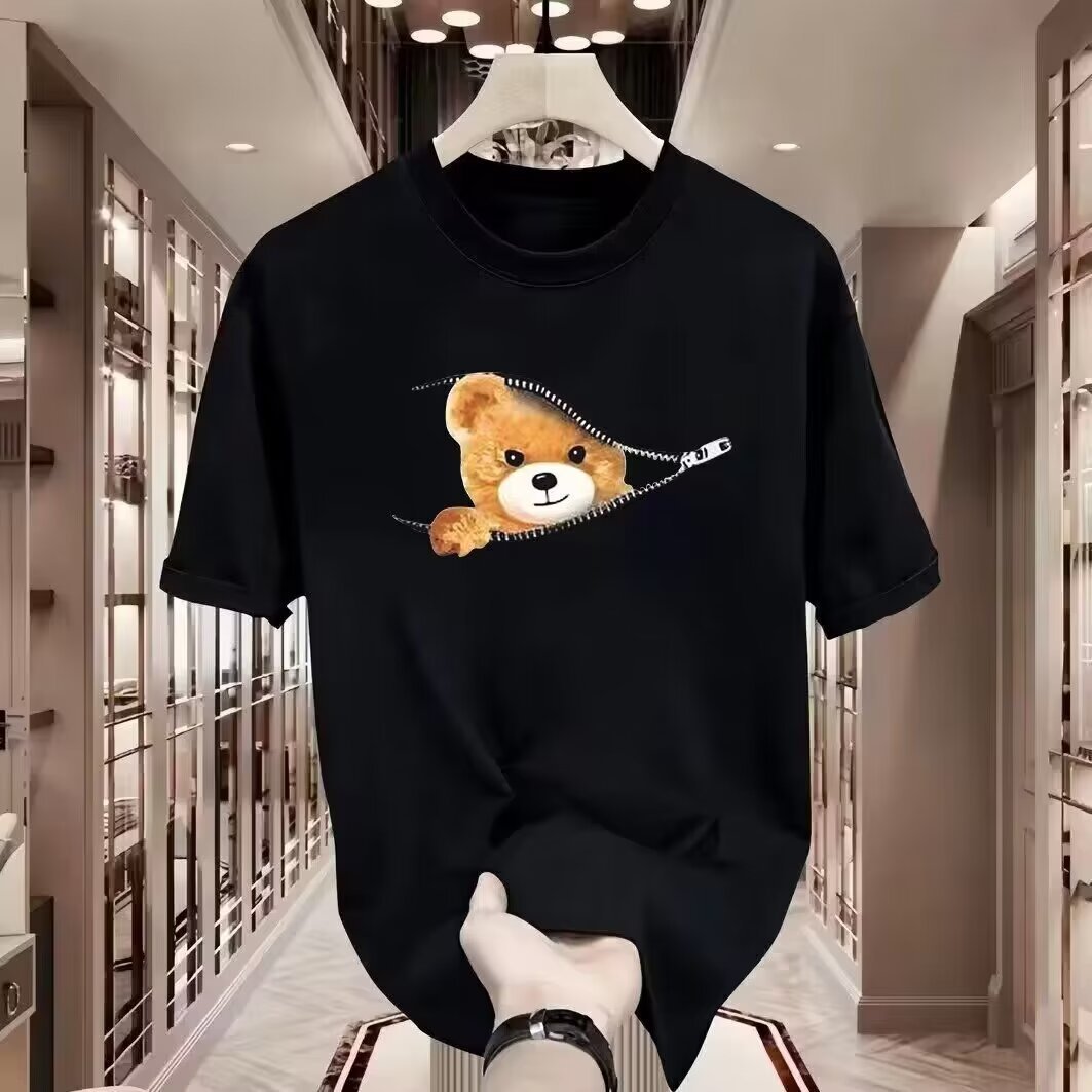 Drune | Cartoon Bär T-shirt Für Frühling/sommer
