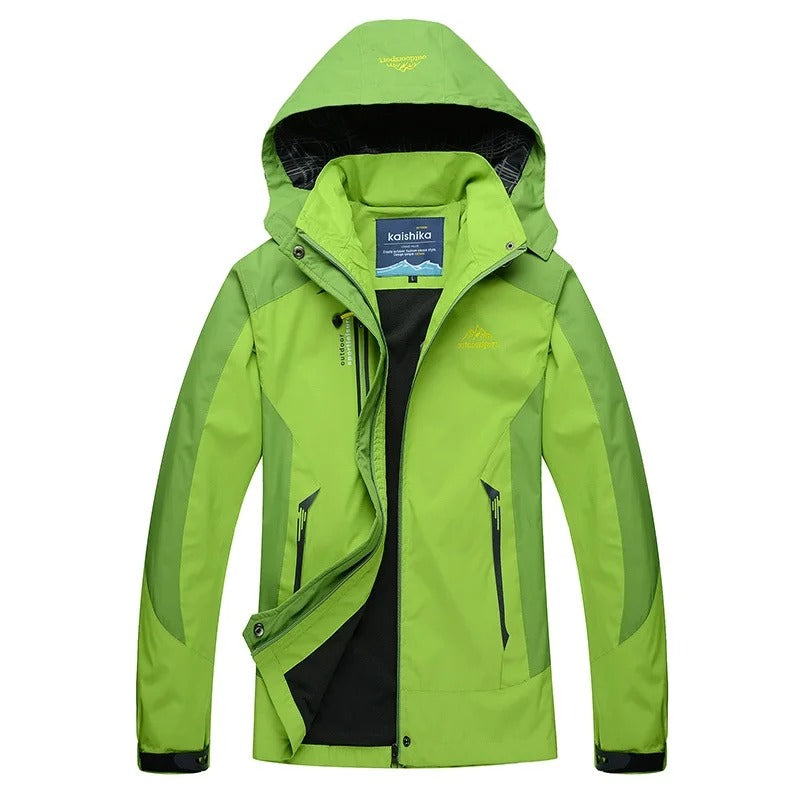 Drune |  Outdoor Stilvolle Wasserdichte Skijacke mit Kapuze für Damen - Perfekt für Outdoor-Aktivitäten