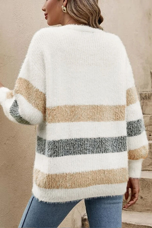Drune | Klassische und Bequeme Allgemeine Strickjacke