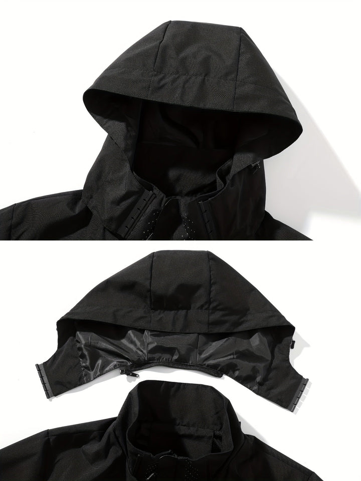 Drune | Wind und Wasserdichte Damen Sportjacke mit Kapuze