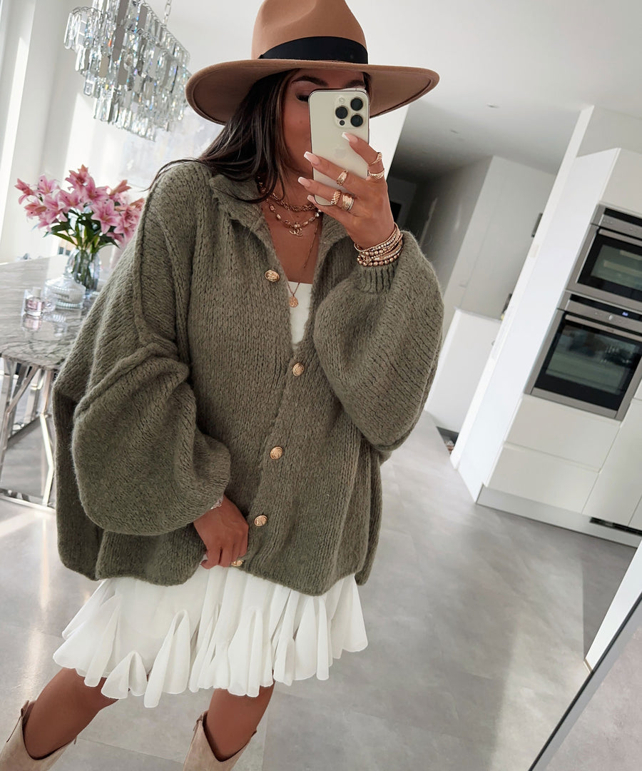 Drune | Overgrößed Strickjacke