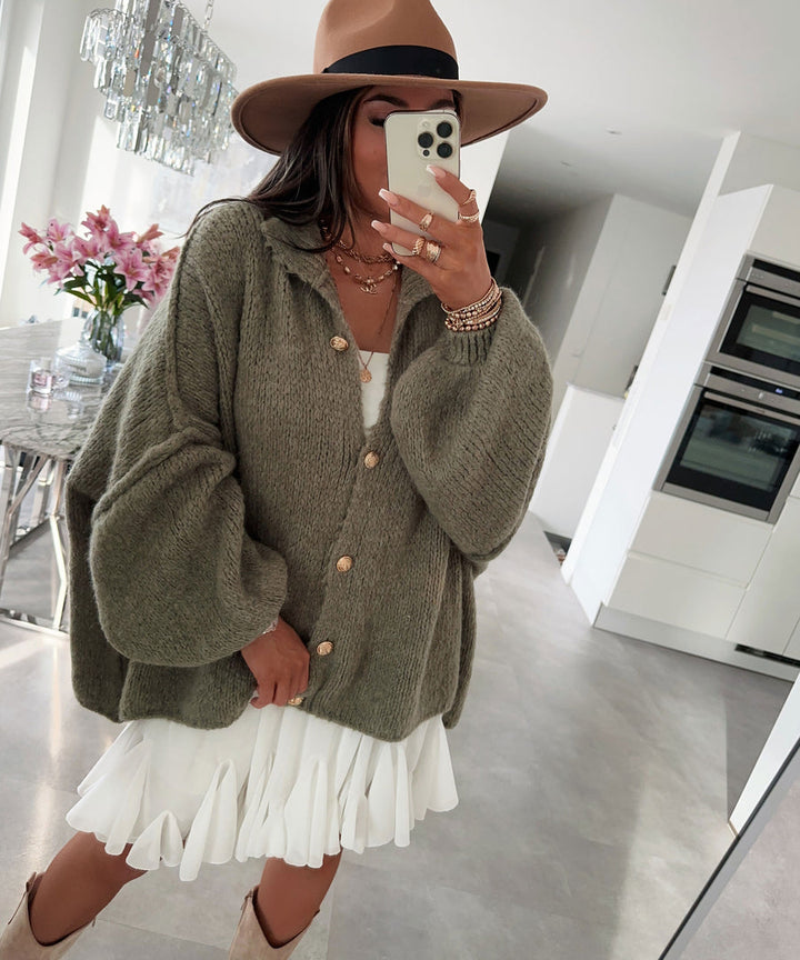 Drune | Overgrößed Strickjacke