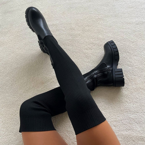 Drune | Stretch Stiefel