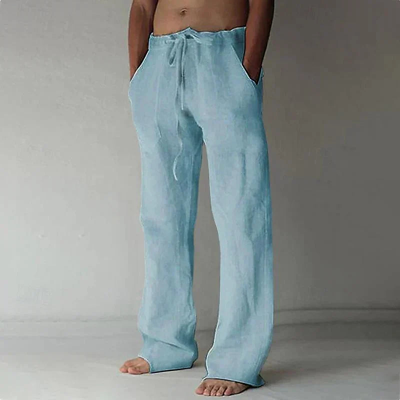 Drune | Lockere Leinenhose Für Herren