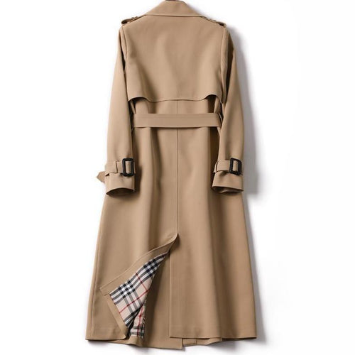Drune | Einfarbiger Trenchcoat für Damen