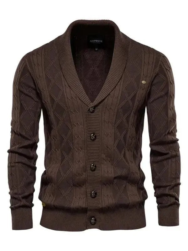 Drune | Herren Strickjacke Pullover