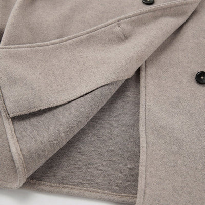 Drune | Kurzer Doppelreiher Mantel Minimalistische Maßgeschneiderte Winterjacke