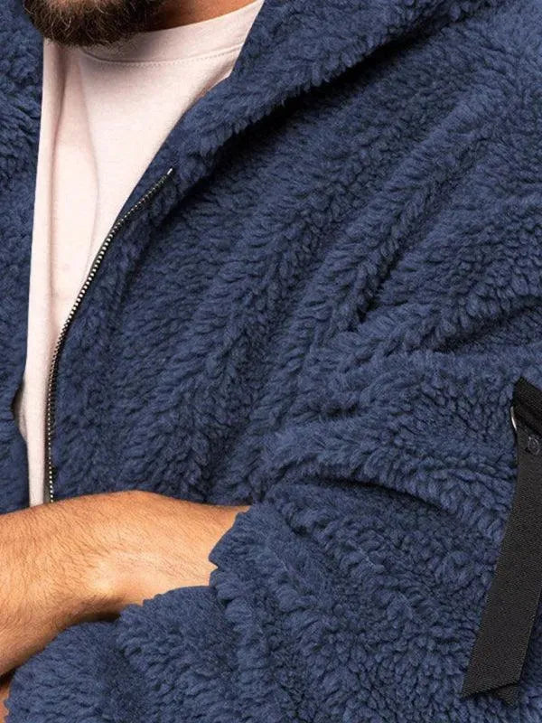 Drune | Doppel-Seitige Kapuzen Herren Winterjacke