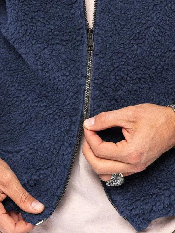 Drune | Doppel-Seitige Kapuzen Herren Winterjacke