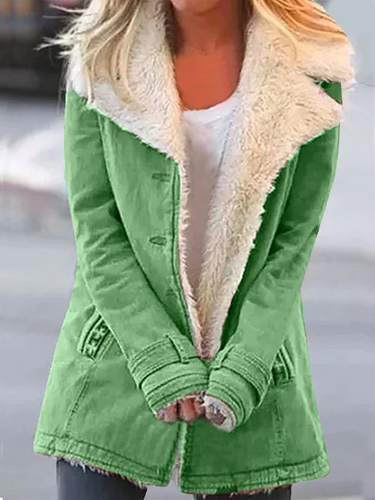 Drune | lange jack - gefütterte Winterjacke mit Fleece-Kragen