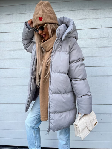 Drune | Dicke und warme Jacke mit hohem Kragen