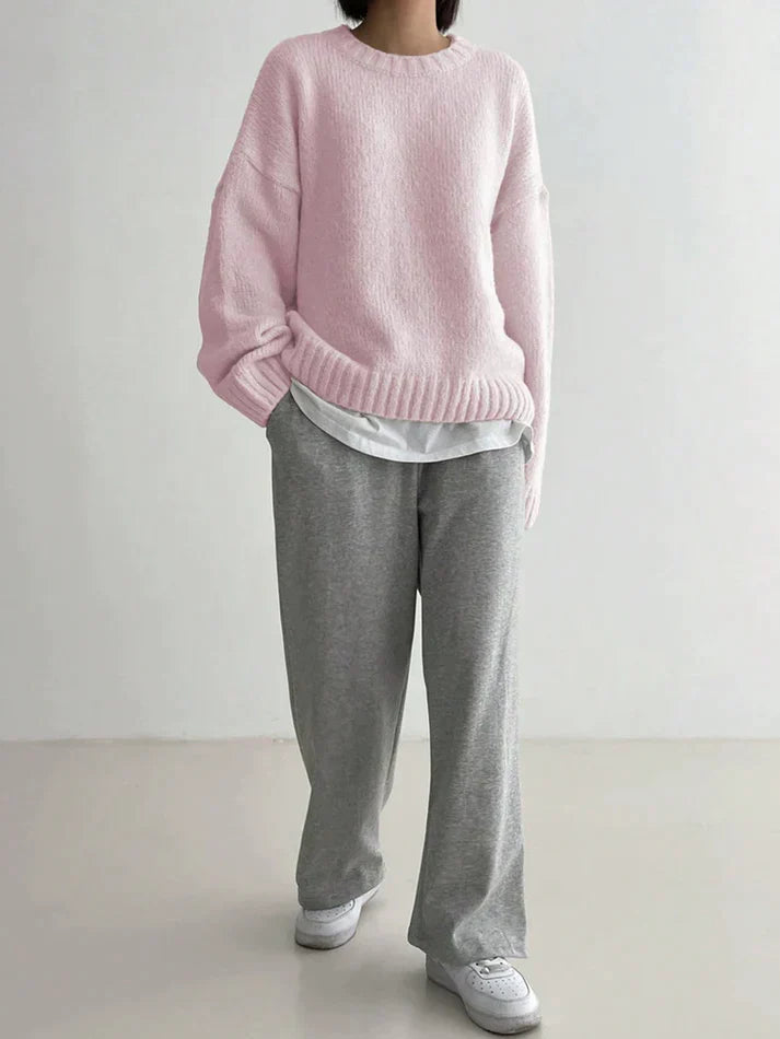 Drune | Pink Monochrome Pullover