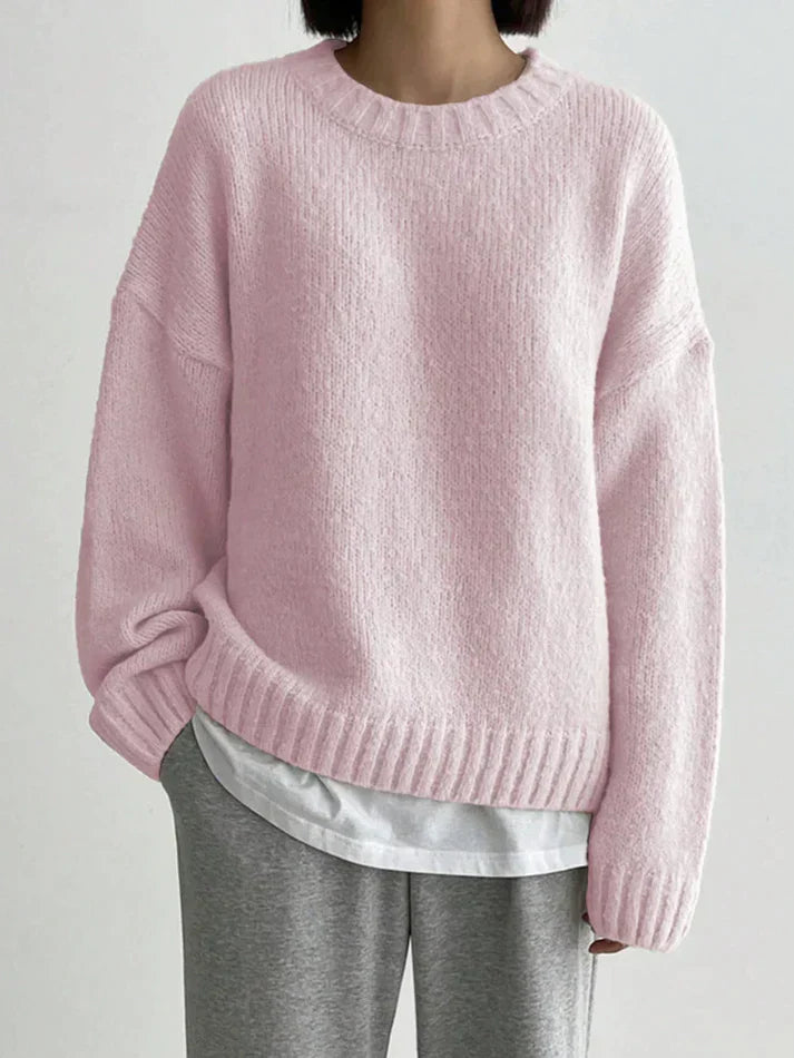 Drune | Pink Monochrome Pullover