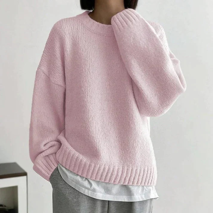 Drune | Pink Monochrome Pullover