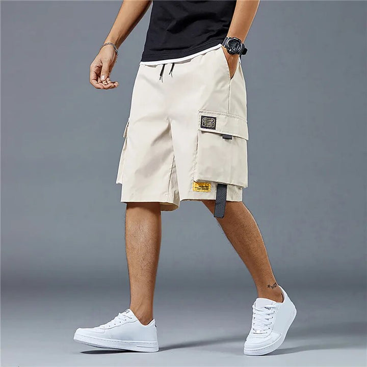 Drune - Baggy Shorts mit mehreren Taschen