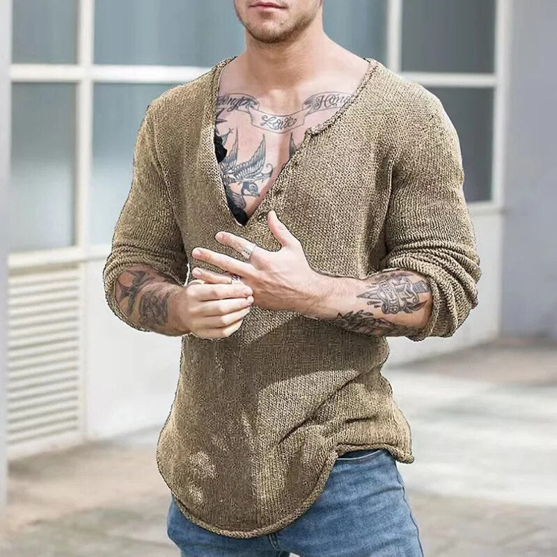 Drune - Lässiger Lockerer Pullover