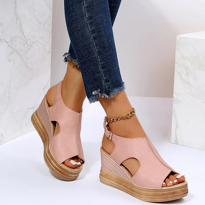 Drune | Schnallen Keilsandalen