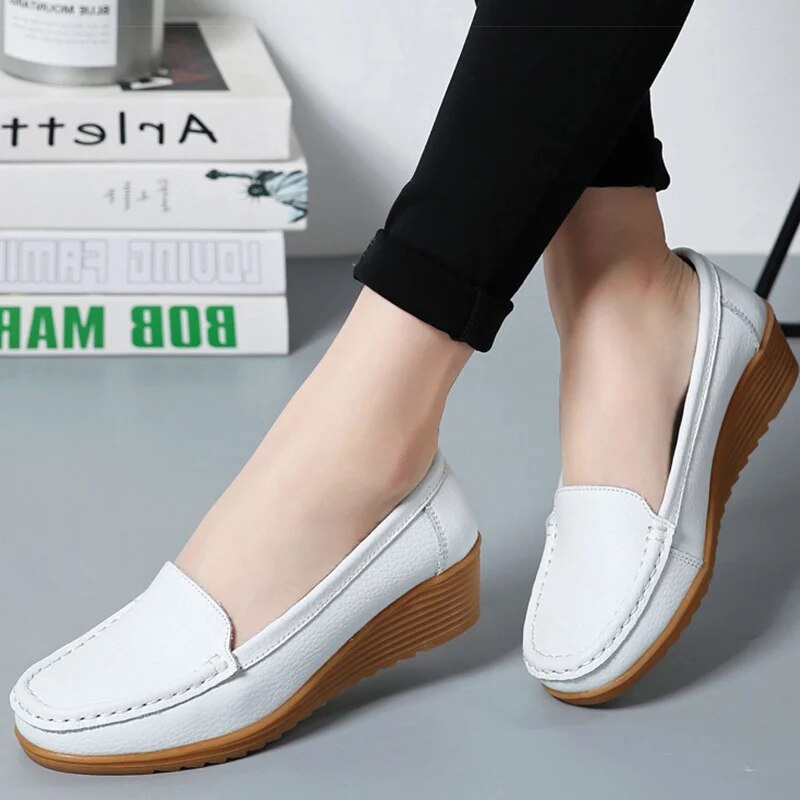 Drune - Lässige Wedge Loafers