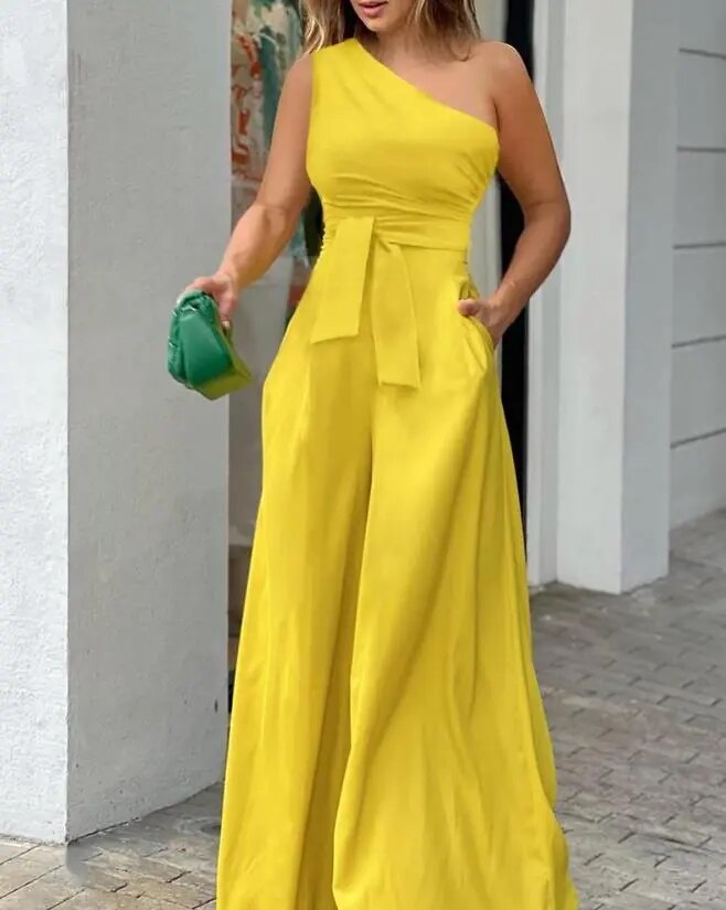 Drune - Eleganter Jumpsuit mit weitem Bein