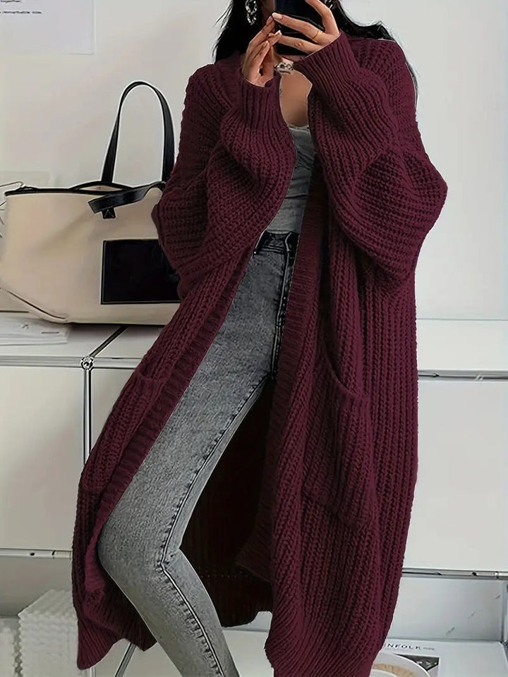 Drune | Zeitloser Komfort Offener Pullover