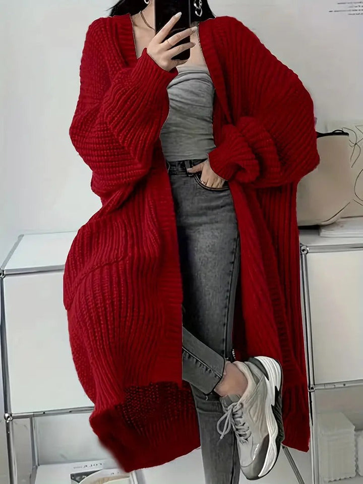 Drune | Zeitloser Komfort Offener Pullover